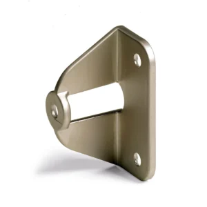 Adaptador de tirador para puertas correderas, puertas plegables correderas, niquelado mate