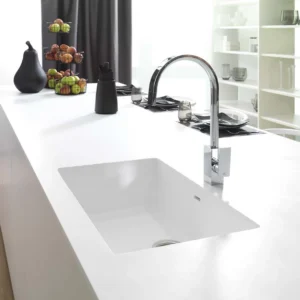 Encimera de KRYON Solid Surface Krion Blanco Nieve