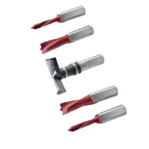 Juego de brocas para BlueMax Mini tipo 3, BlueMax Mini tipo 2 / 6 (1x ø 35 mm derecha, 2 x ø 10 mm izquierda, 2 x ø 5 mm izquierda)