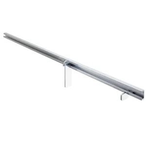 Carril 1000 mm con 2 topes (tope fijo y ajustable)