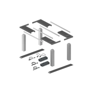 Set de bastidor de mesa LegaDrive Systems Work Basic