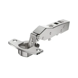 Sensys 8639i W30 con amortiguación integrada (Sensys 8639i W20), Niquelado, Solapado, Ángulo de apertura 95°, TH-esquema de taladrado 52 x 5,5 mm, montaje con tirafondos