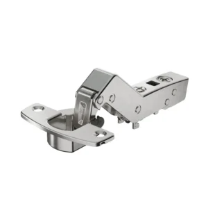 Bisagra superacodada de librillo angular Sensys W30 sin cierre automático (Sensys 8669 W30), Niquelado, Arremetido, Ángulo de apertura 95°, TH-esquema de taladrado 52 x 5,5 mm, montaje con tirafondos
