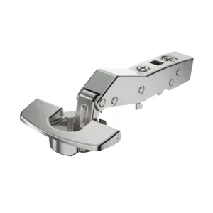 Bisagra recta de librillo angular Sensys W30 con amortiguación integrada (Sensys 8639i W30), Niquelado, Solapado, Ángulo de apertura 95°, THS-esquema de taladrado 52 x 5,5 mm, 48 x 6 mm, montaje rápido Fix (ø 10 x 6)