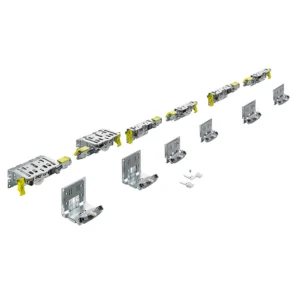TopLine XL, Set de carros de rodadura y guía, STB 19, 17 mm, 18 - 30 mm, 60 kg, 3 puertas