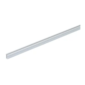 Perfil de rodadura y de guía SlideLine 56, 3000 mm, anodizado plata