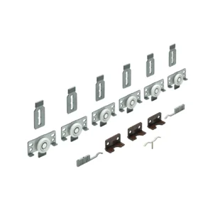 SlideLine 56 Set de carros de rodadura y guía, Cantidad puertas: 3