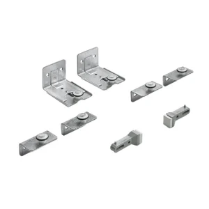 Set de guía inferior de puerta STB 12, Cantidad puertas: 3