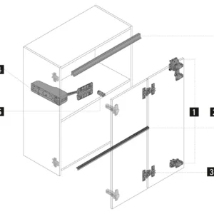 Sistema de puertas plegables WingLine L