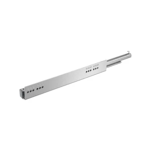Corredera Quadro V6+ para Push to open Silent, NL 470 mm, EB 12,5 (grosor de costado de módulo 16 mm), a la derecha