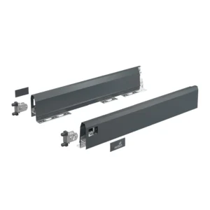ArciTech Set costados, Altura de costado 94 x NL 400 mm, antracita, Izquierda + Derecha