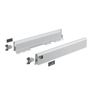 ArciTech Set costados, Altura de costado 94 x NL 270 mm, plata, Izquierda + Derecha