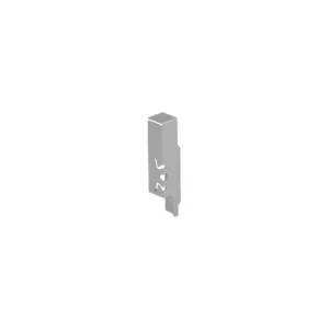 Conector de trasera ArciTech 126 mm, plata, a la izquierda
