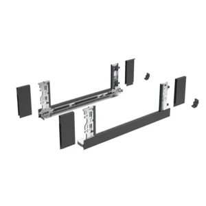AvanTech YOU Set, costado con elemento de inserción, altura 187 mm x NL 350 mm,  antracita, Izquierda + Derecha