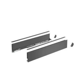 AvanTech YOU Set de costado, altura 101 mm x NL 650 mm, antracita, Izquierda + Derecha
