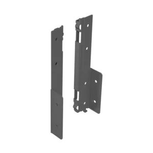 AvanTech YOU Conector para perfil trasero, altura de sistema 187, antracita, a la izquierda
