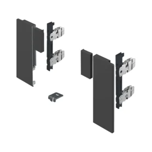 AvanTech YOU Conector para frente interior de diseño, uso con costado, Altura de sistema 187, antracita