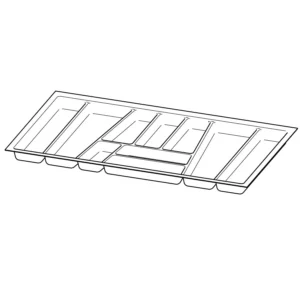 OrgaTray 740, NL 500 x 900 mm, Blanco