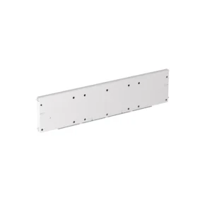 Separador, 400 mm, Acero, aspecto aluminio