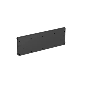 Separador para cajoneras estrechas, Acero, Negro