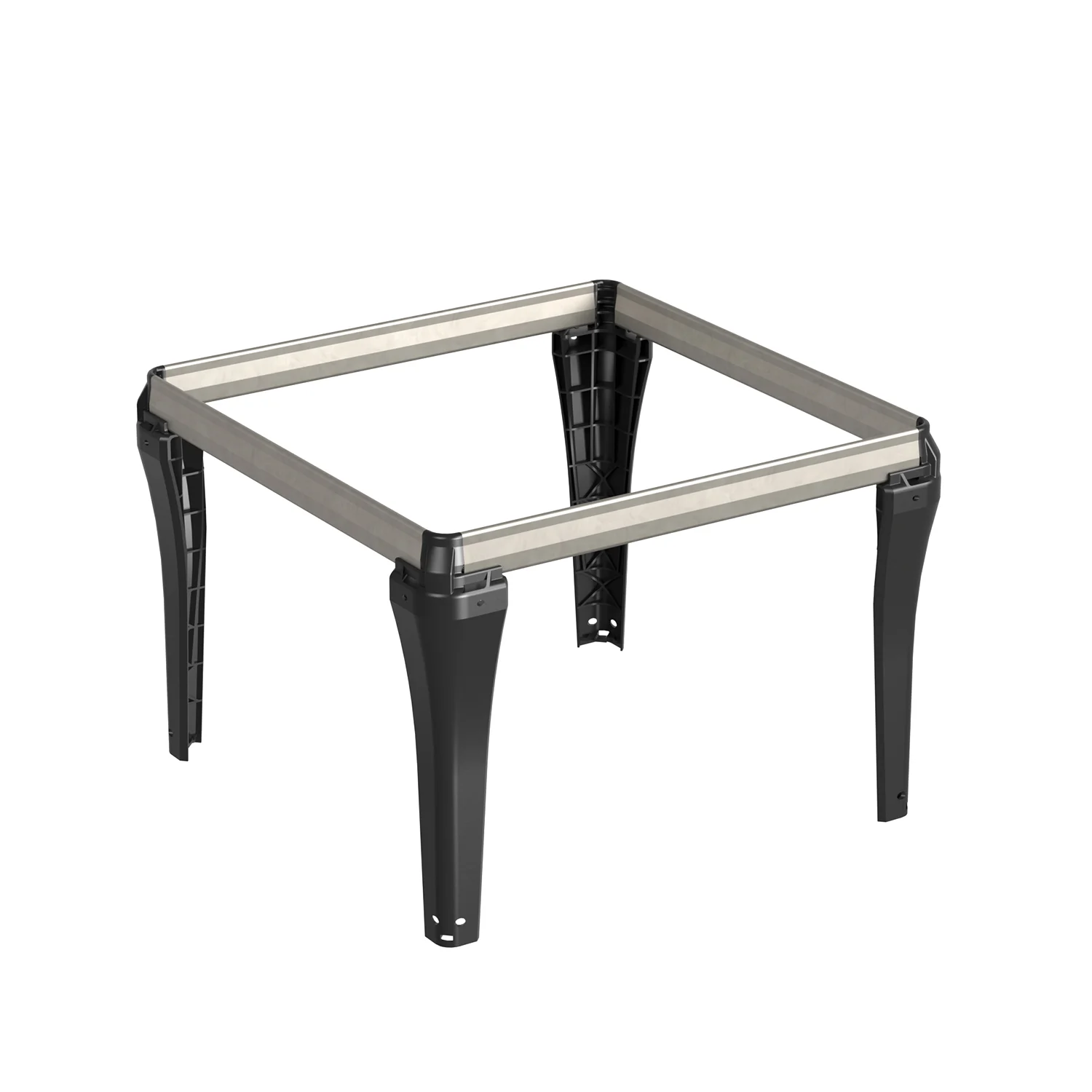 Bastidor colgante insertable de armario bajo de escritorio
,
Negro
,
350
x
244
x
350 mm