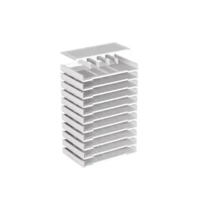 Archivador de formularios, Número de compartim.: 11, 392 mm, aspecto aluminio