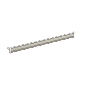 Traviesa intermedia, longitud 330 mm, aspecto aluminio
