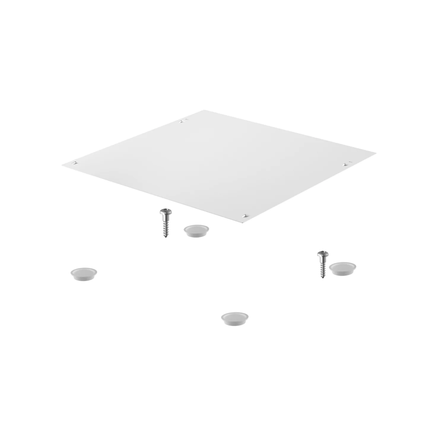 Tapa para SmarTray acero 75 con carcasa, antracita