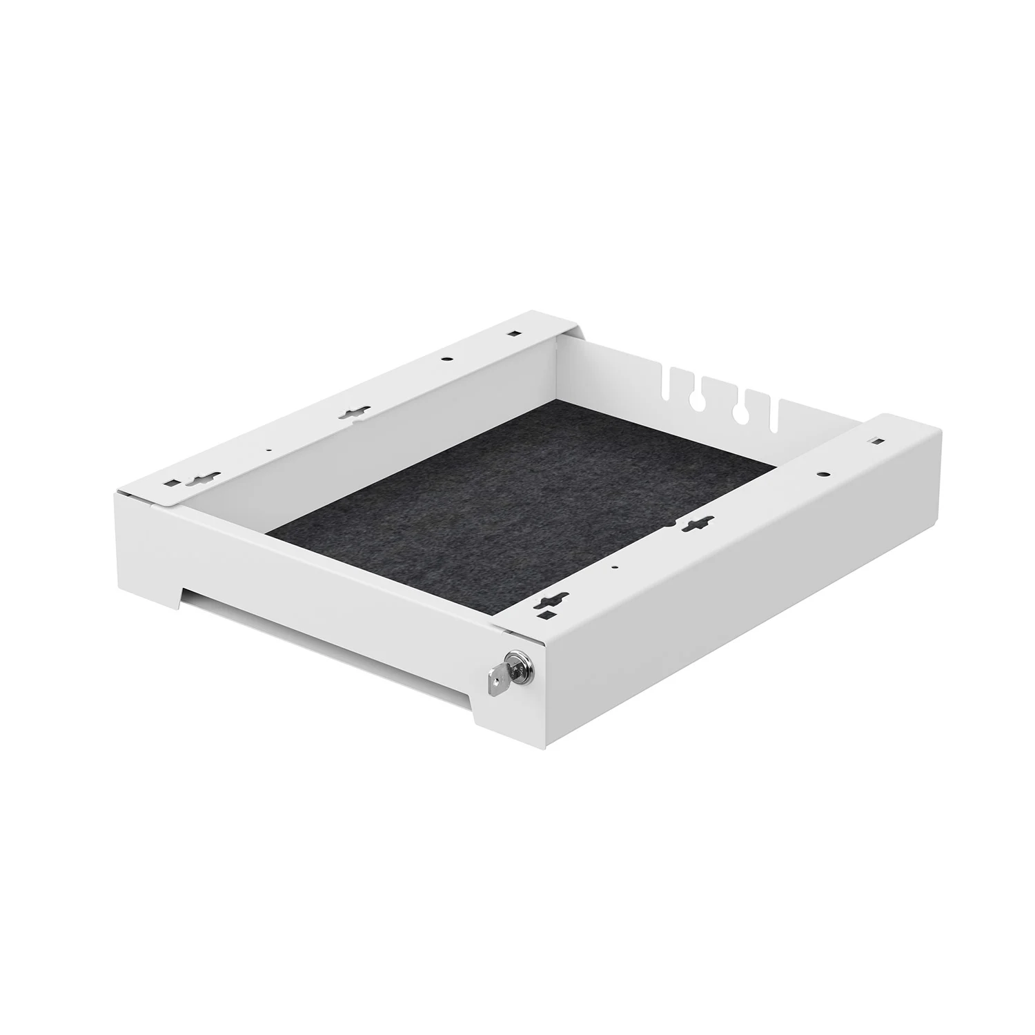 SmarTray de acero para ordenador portátil (embalaje individual), Blanco