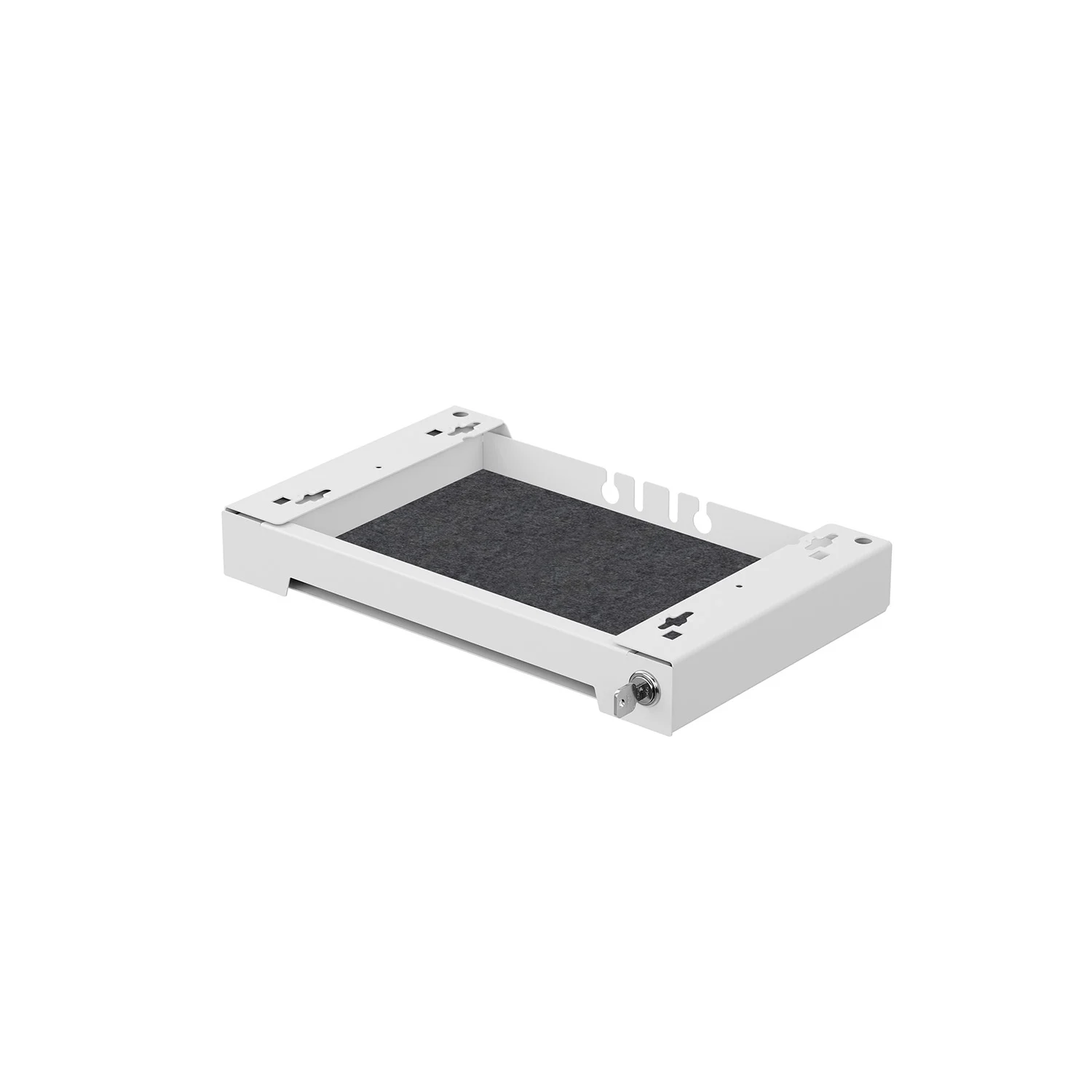 SmarTray acero 50 mm con carcasa (envase individual), Blanco