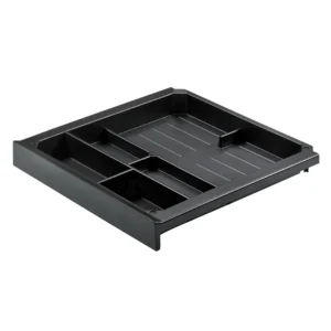 SmarTray Bandeja, altura 40 mm, Negro