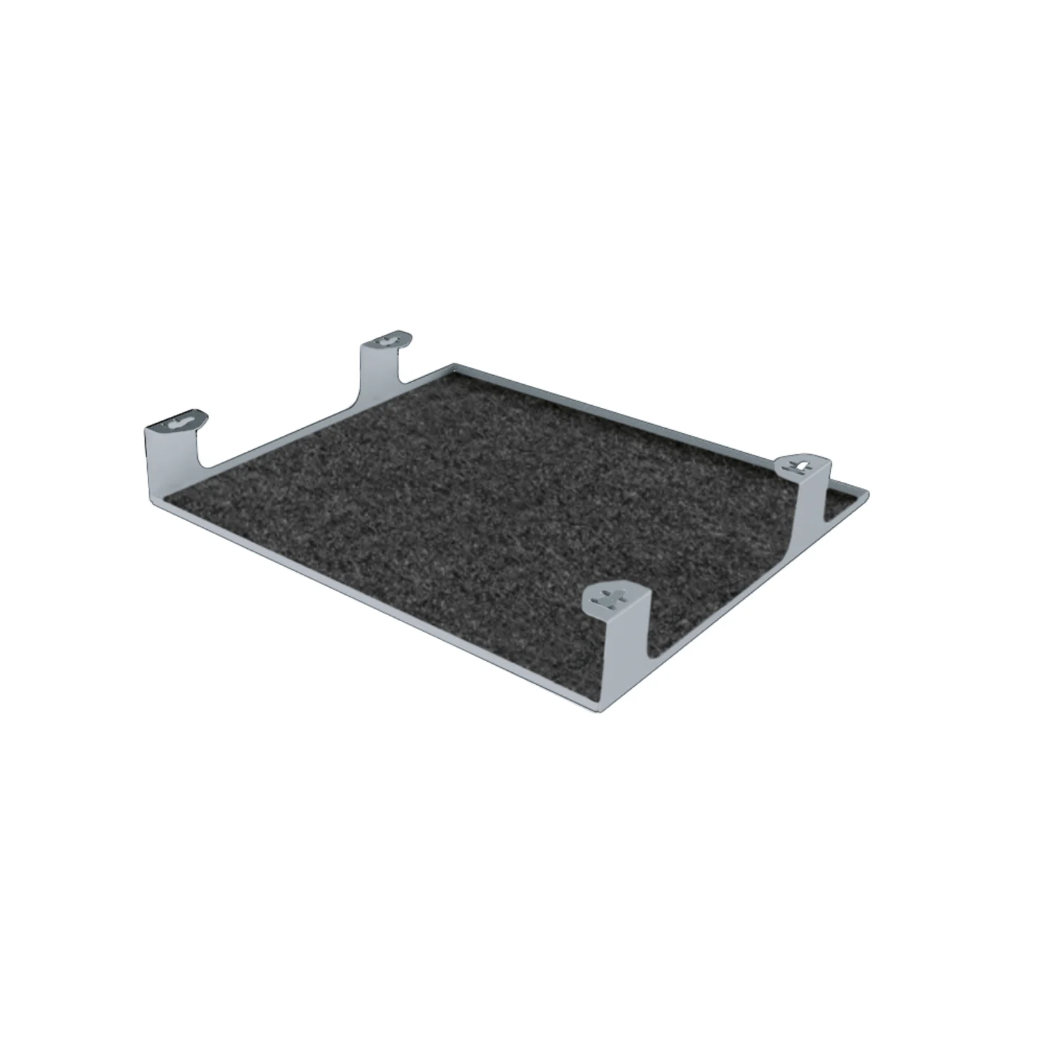 Adaptador de acero SmarTray, antracita