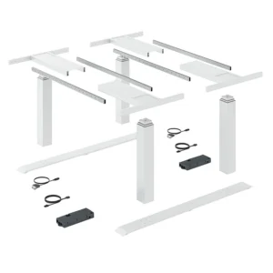 LegaDrive Systems Set de bastidor de mesa Bench, Blanco