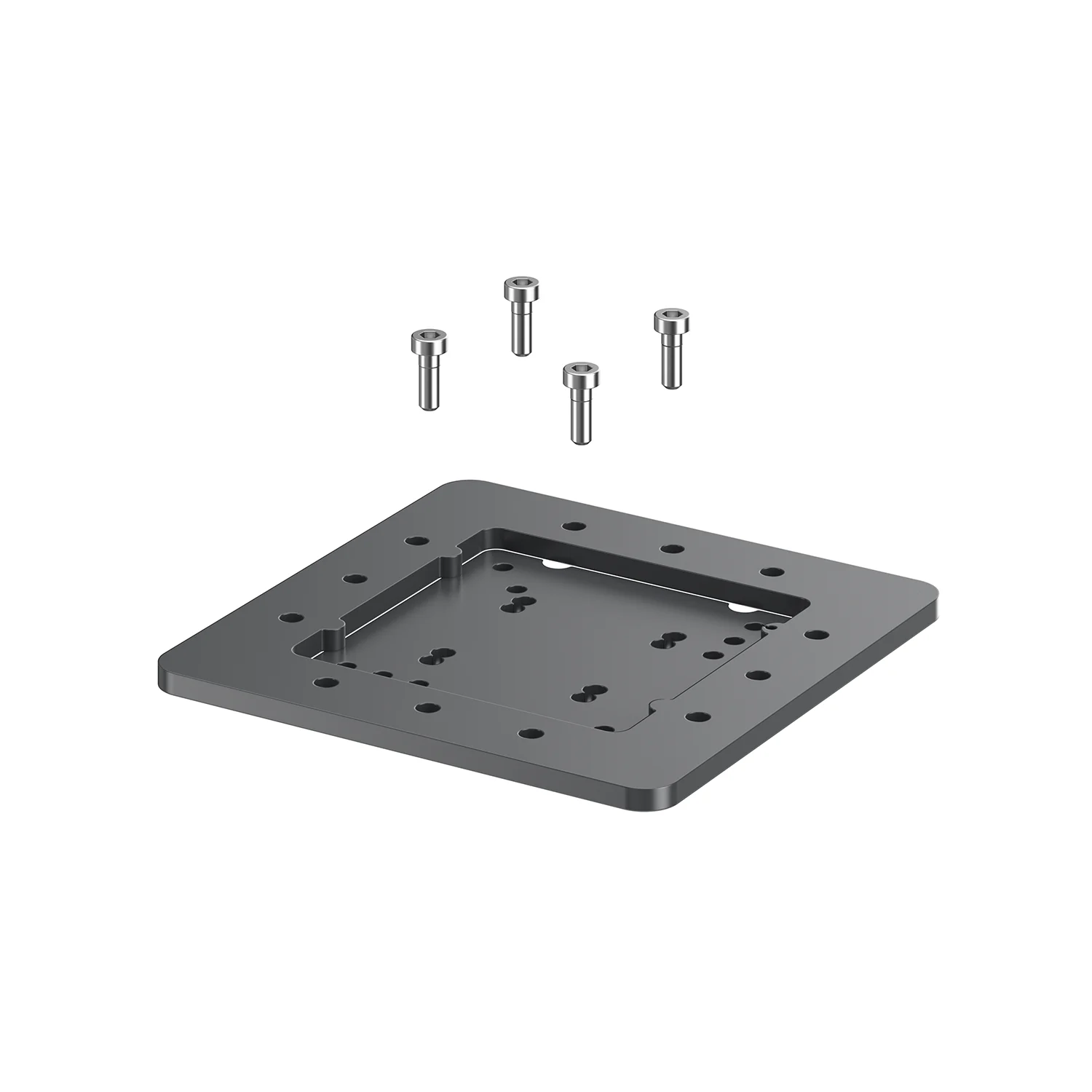 LegaDrive Systems Conector de pie, grafito gris