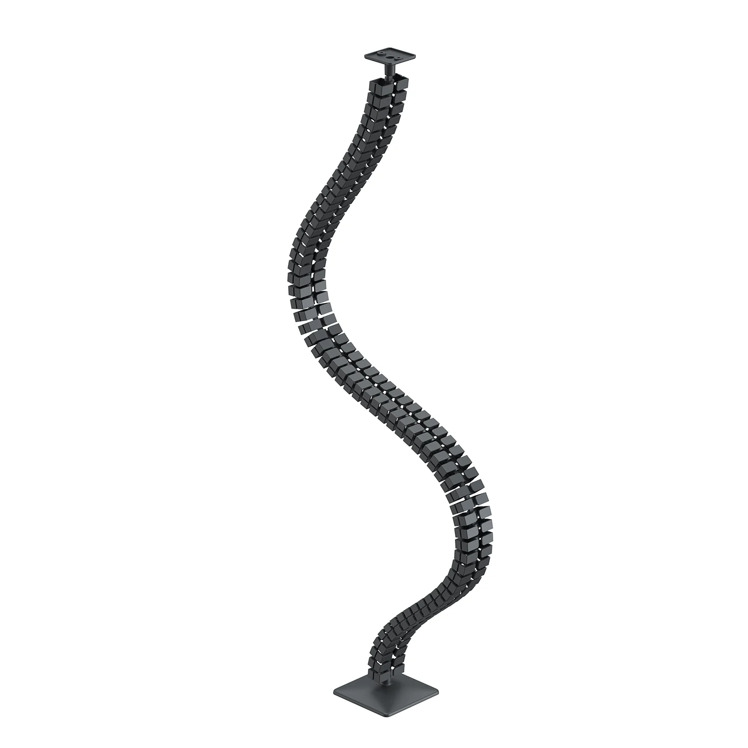 Cadena para cables Slim, Negro
