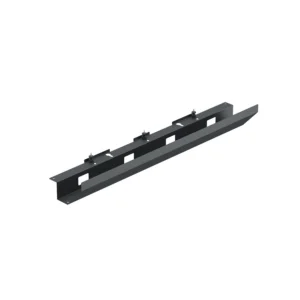 Bandeja para cables Easy, Negro