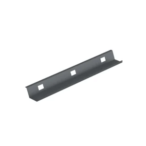 Bandeja para cables fija, Negro