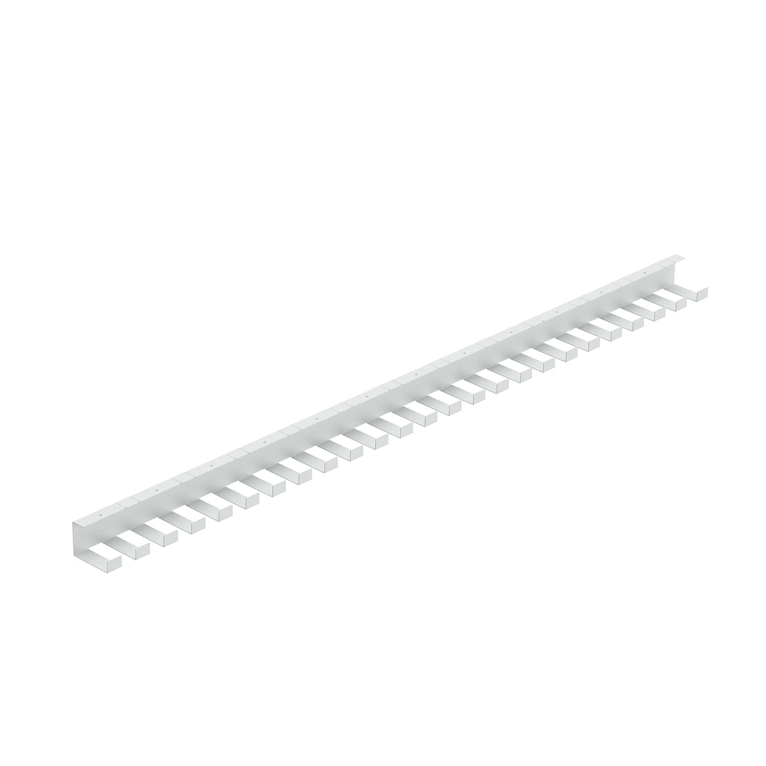 Bandeja para cables flexible, Blanco