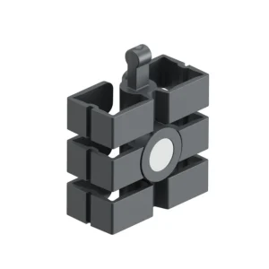 Imán para cadena para cables Slim, Negro