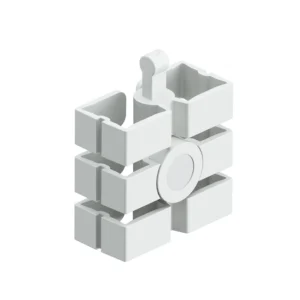 Imán para cadena para cables Slim, Blanco