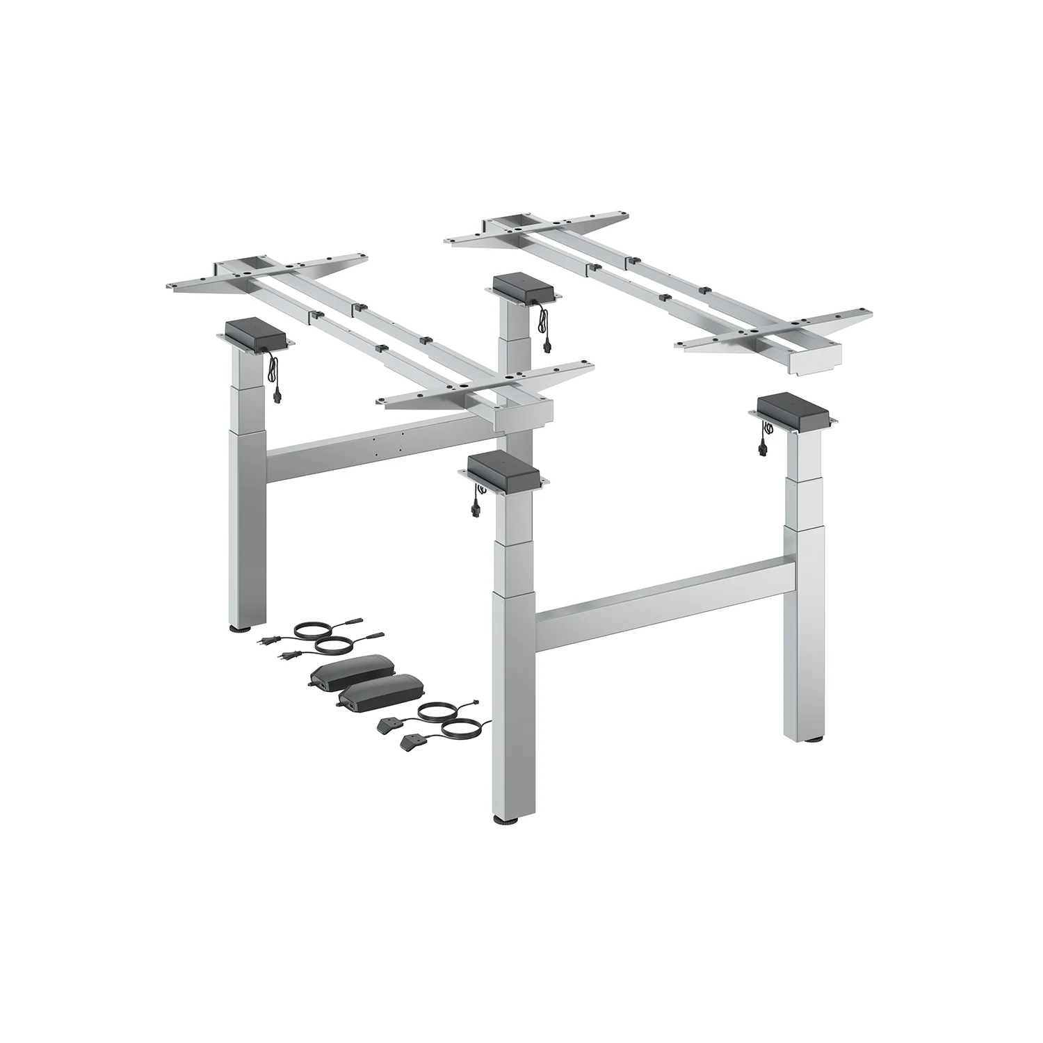 Steelforce Pro 670 SLS Highline Bench, plata