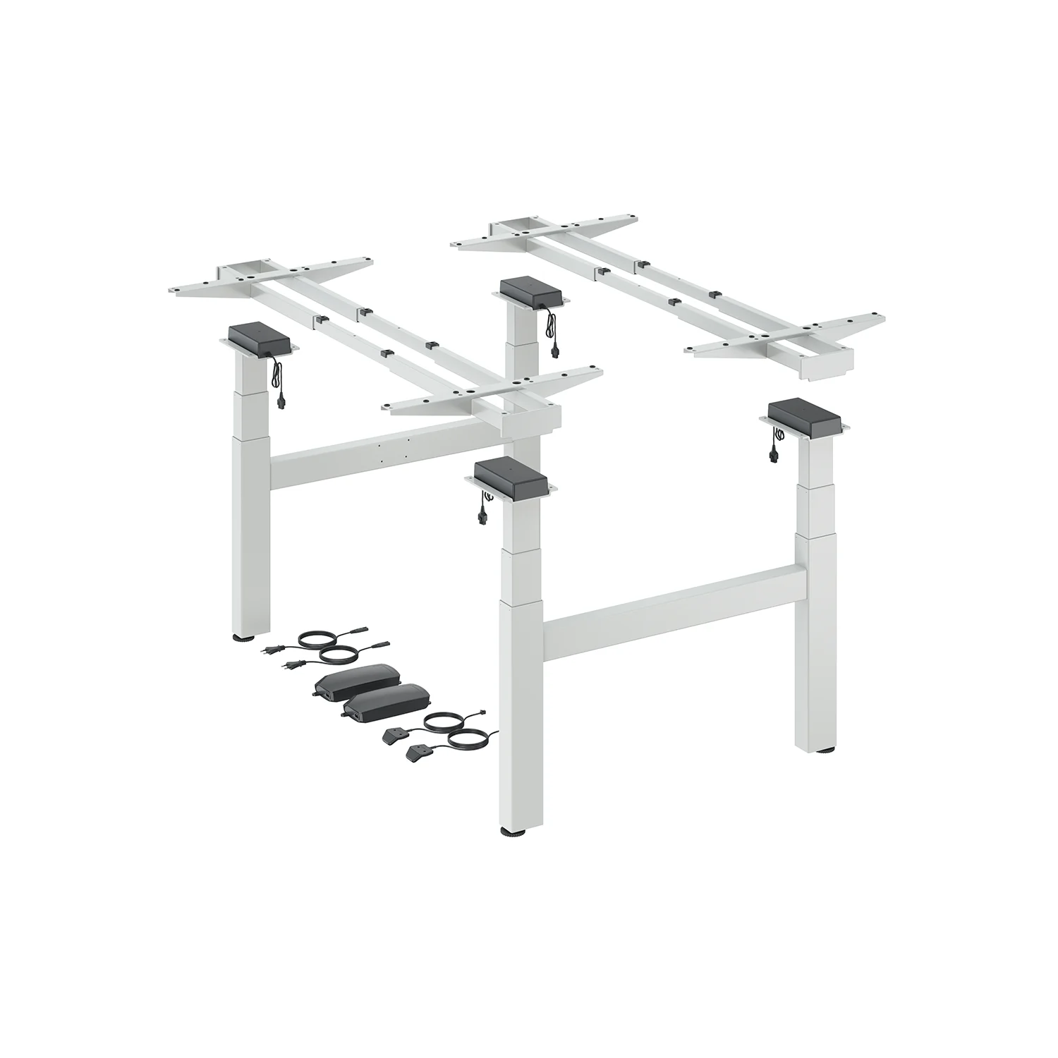 Steelforce Pro 670 SLS Highline Bench, Blanco