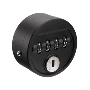 Cerradura numérica 60 con código fijo, Negro