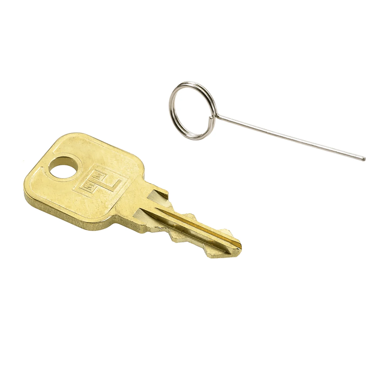 Llave de urgencia y aguja para averiguar códigos fijos