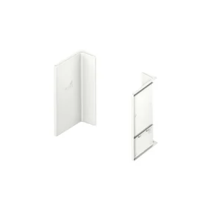 Tapas para SAH 500, tipo B, Izquierda + Derecha, Blanco