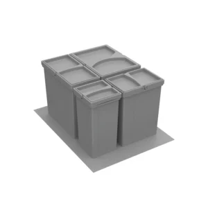 Bin.it Vario 600 - 1200, 41 l (1 x 17 l / 1 x 11 / 1 x 8 l / 1 x 5 l)