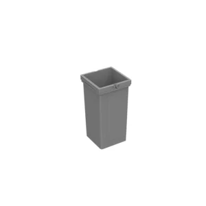Cubos 5 l, Plástico, GrisAnch. x prof. x alt. 152 x 152 x 295 mmPara sistema de recogida de basura ArciTech Pull, InnoTech Pull, Bin.it Vario