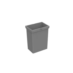 Cubos 8 l, Plástico, GrisAnch. x prof. x alt. 152 x 225 x 295 mmPara sistema de recogida de basura ArciTech Pull, InnoTech Pull, Bin.it Vario