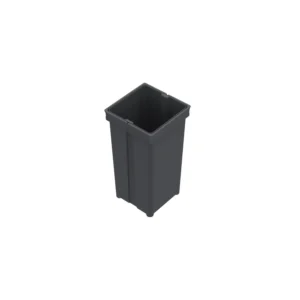 Cubos 5 l, Plástico, antracitaAnch. x prof. x alt. 152 x 152 x 295 mmPara sistema de recogida de basura AvanTech YOU Pull, ArciTech Pull, InnoTech Pull