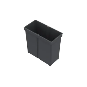 Cubos 11 l, Plástico, antracitaAnch. x prof. x alt. 152 x 304 x 295 mmPara sistema de recogida de basura AvanTech YOU Pull, ArciTech Pull, InnoTech Pull
